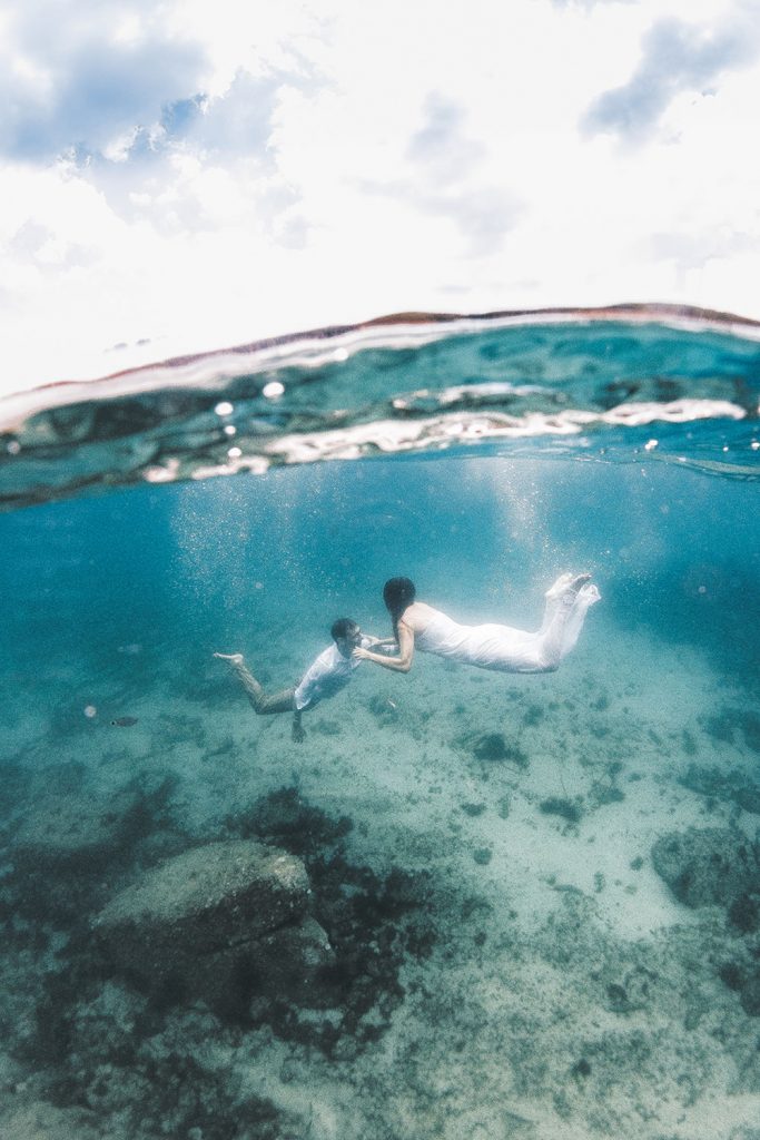 Preboda bajo el agua