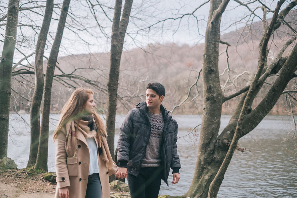 Fotos preboda en la montaña del Montseny