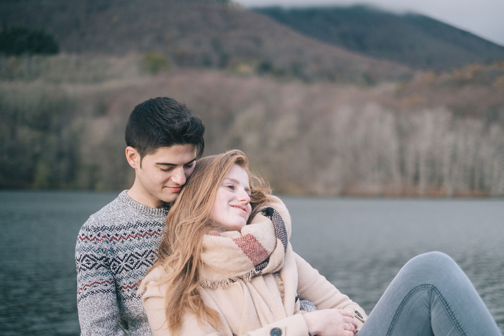 Fotos preboda en la montaña del Montseny