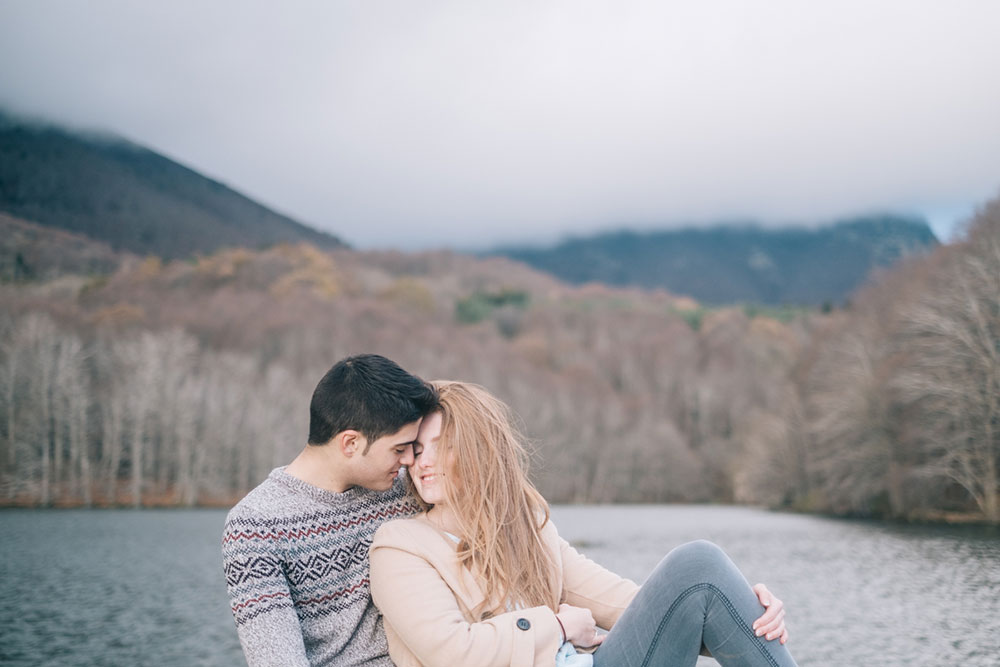 Fotos preboda en la montaña del Montseny