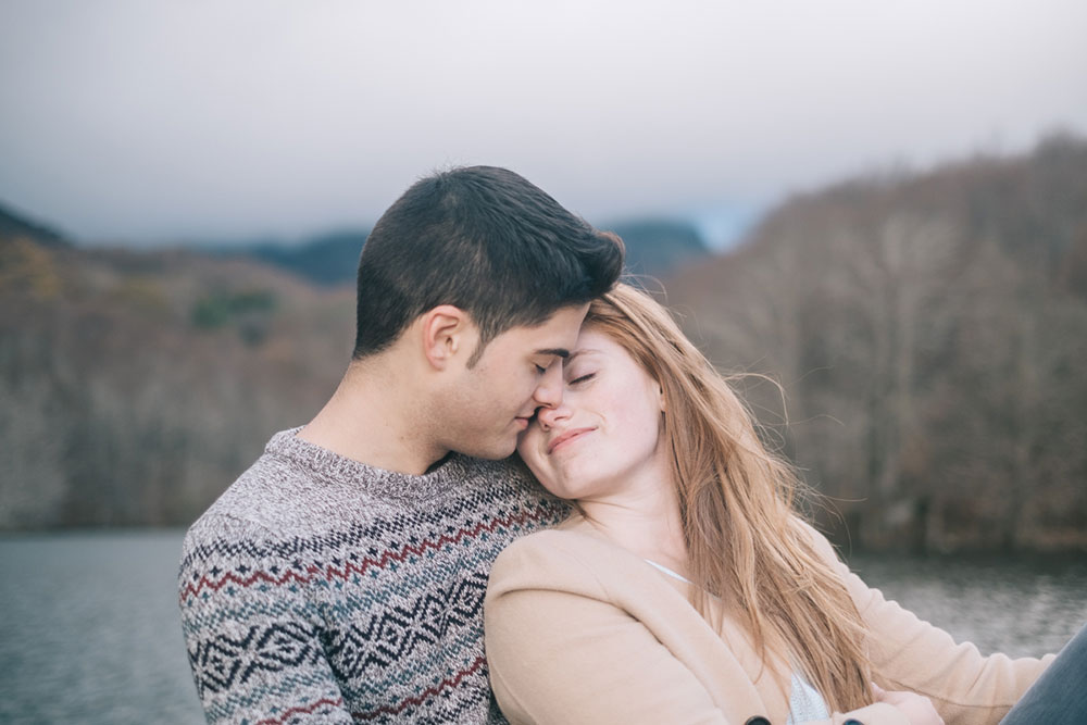 Fotos preboda en la montaña del Montseny