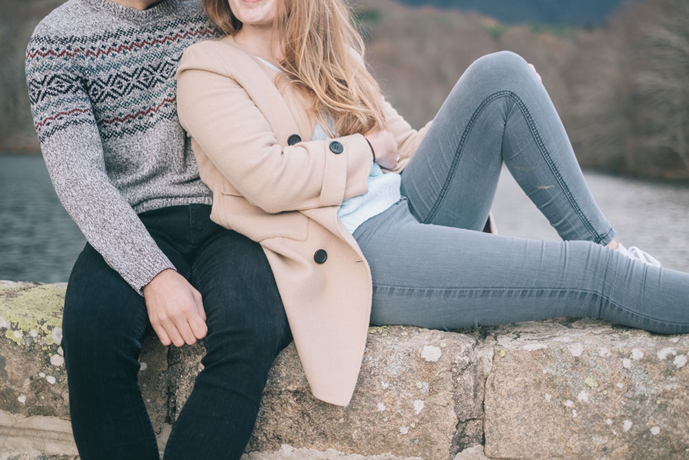 Fotos preboda en la montaña del Montseny