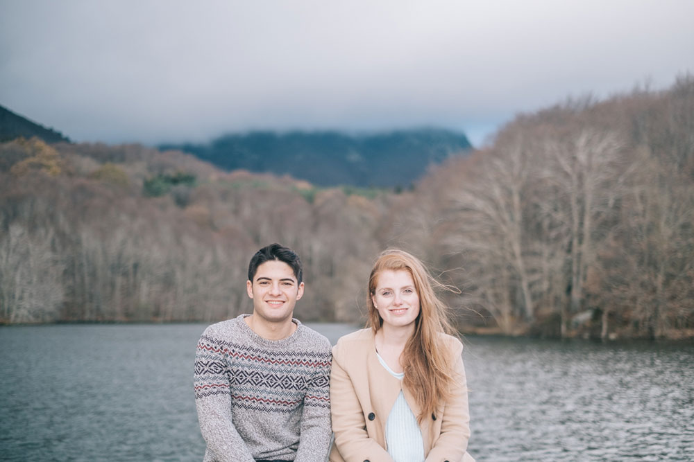 Fotos preboda en la montaña del Montseny