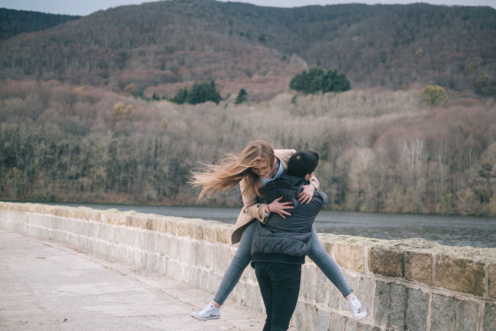 Fotos preboda en la montaña del Montseny