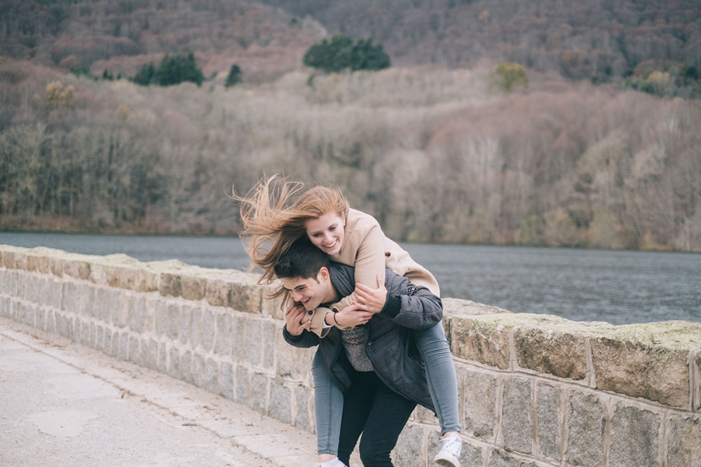 Fotos preboda en la montaña del Montseny