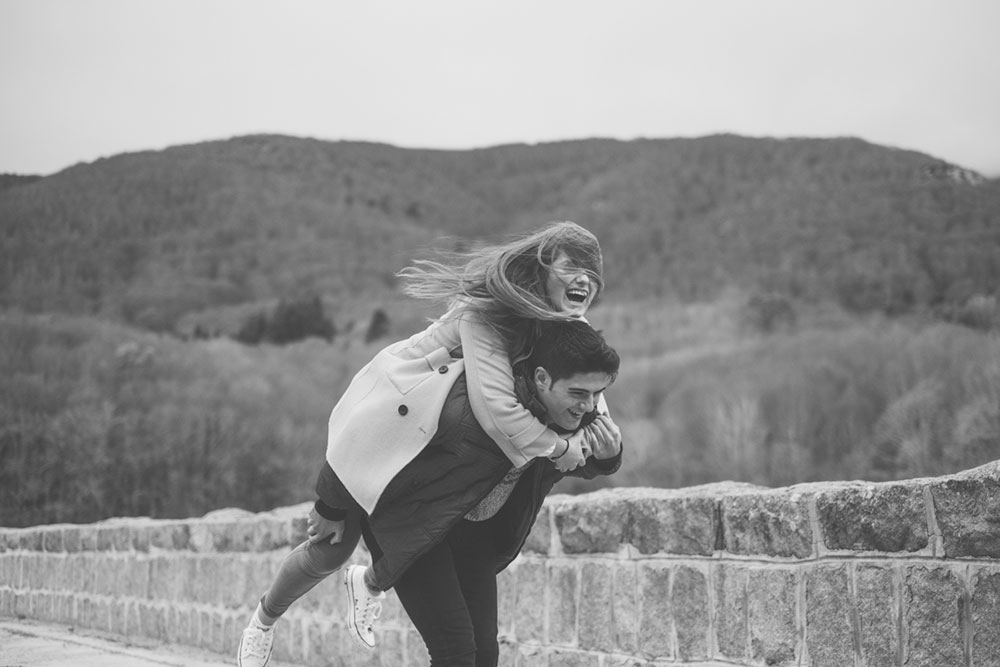 Fotos preboda en la montaña del Montseny