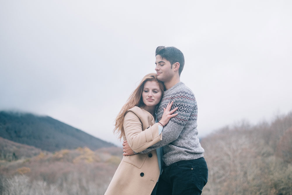 Fotos preboda en la montaña del Montseny