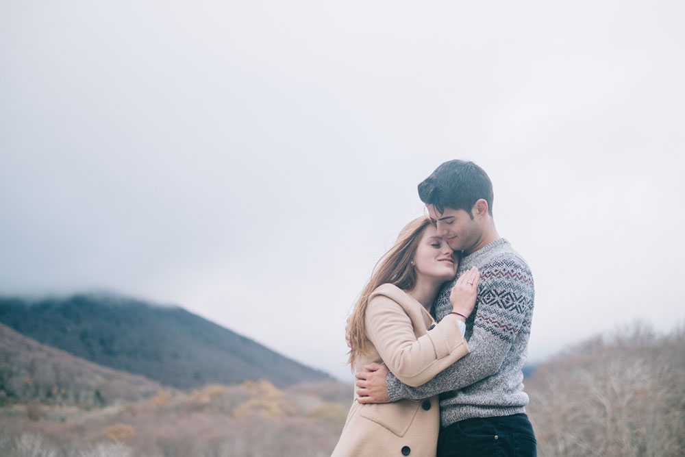 Fotos preboda en la montaña del Montseny