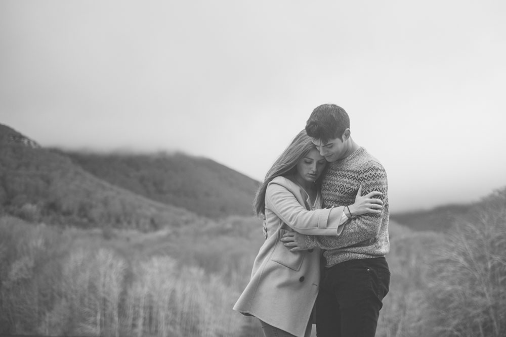 Fotos preboda en la montaña del Montseny