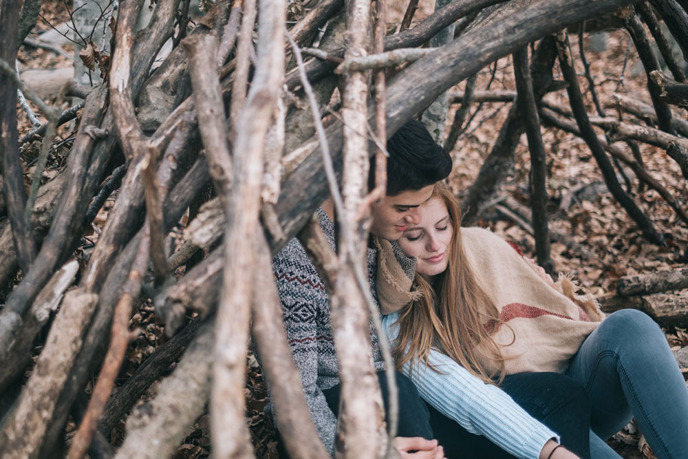 Fotos preboda en la montaña del Montseny