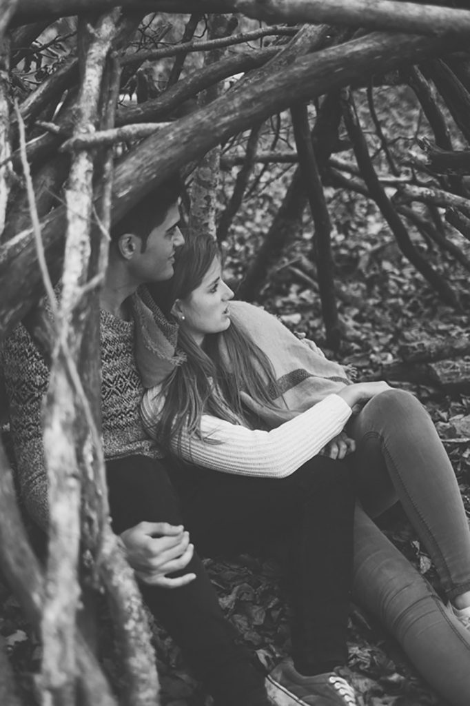 Fotos preboda en la montaña del Montseny