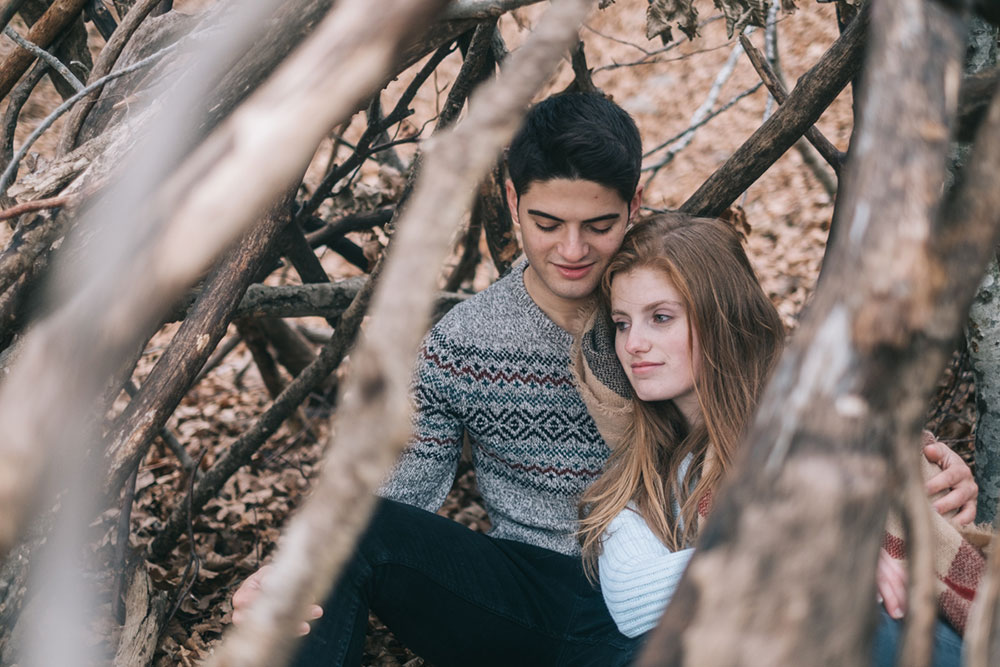 Fotos preboda en la montaña del Montseny