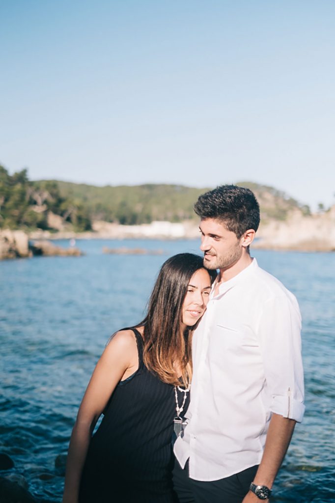 Sesión de fotos preboda en a playa