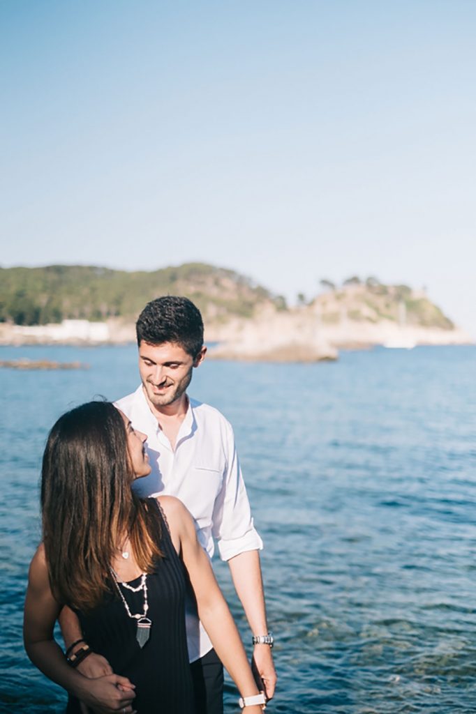 Sesión de fotos preboda en a playa