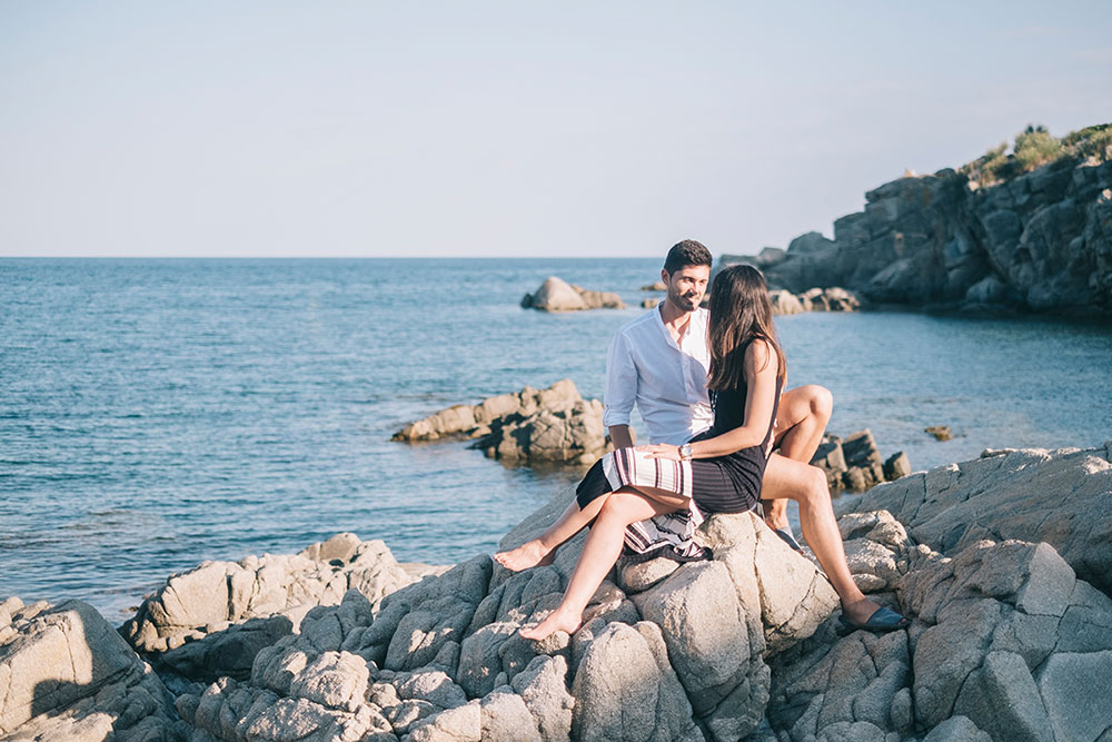 Sesión de fotos preboda en a playa