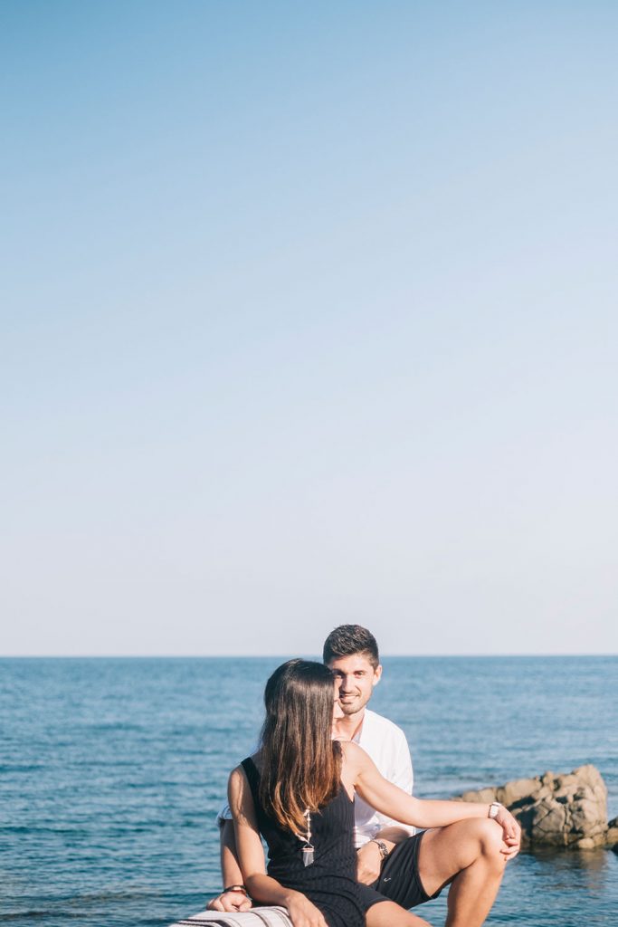 Sesión de fotos preboda en a playa