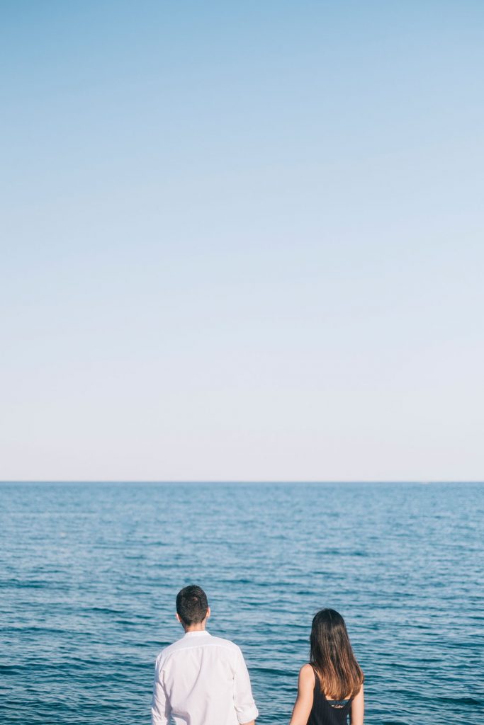 Sesión de fotos preboda en a playa