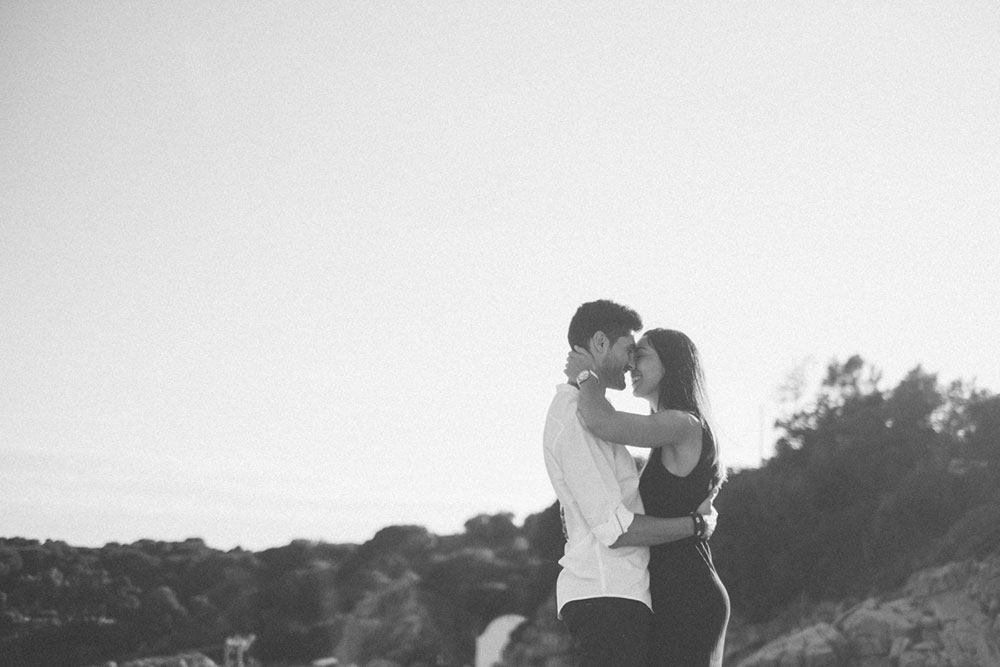 Sesión de fotos preboda en a playa