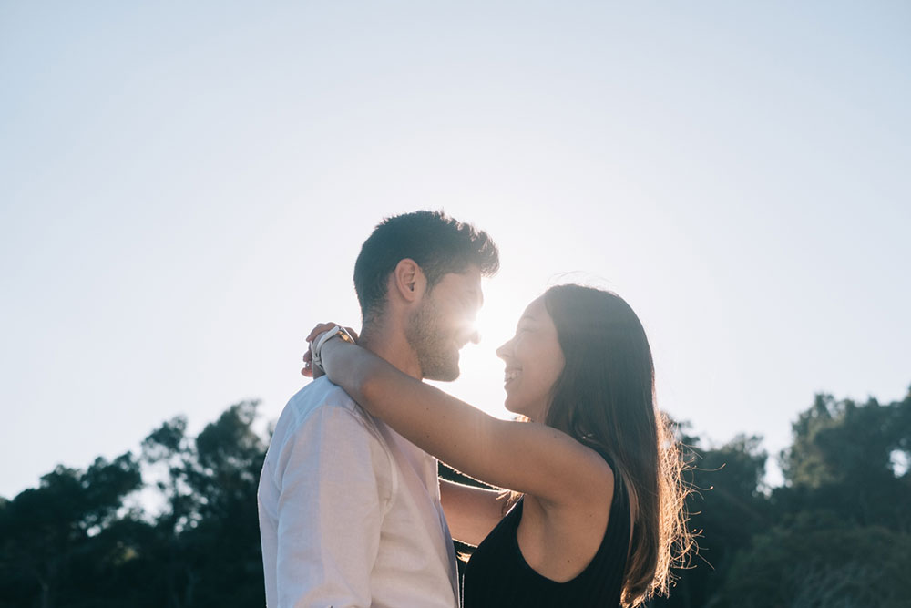 Sesión de fotos preboda en a playa