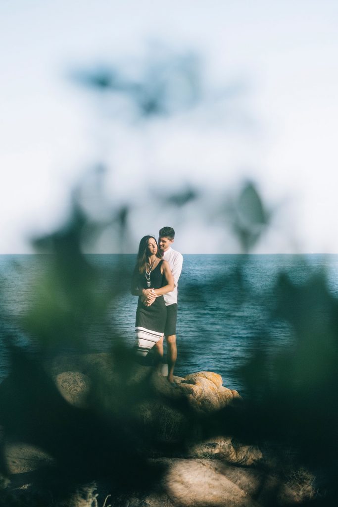 Sesión de fotos preboda en a playa