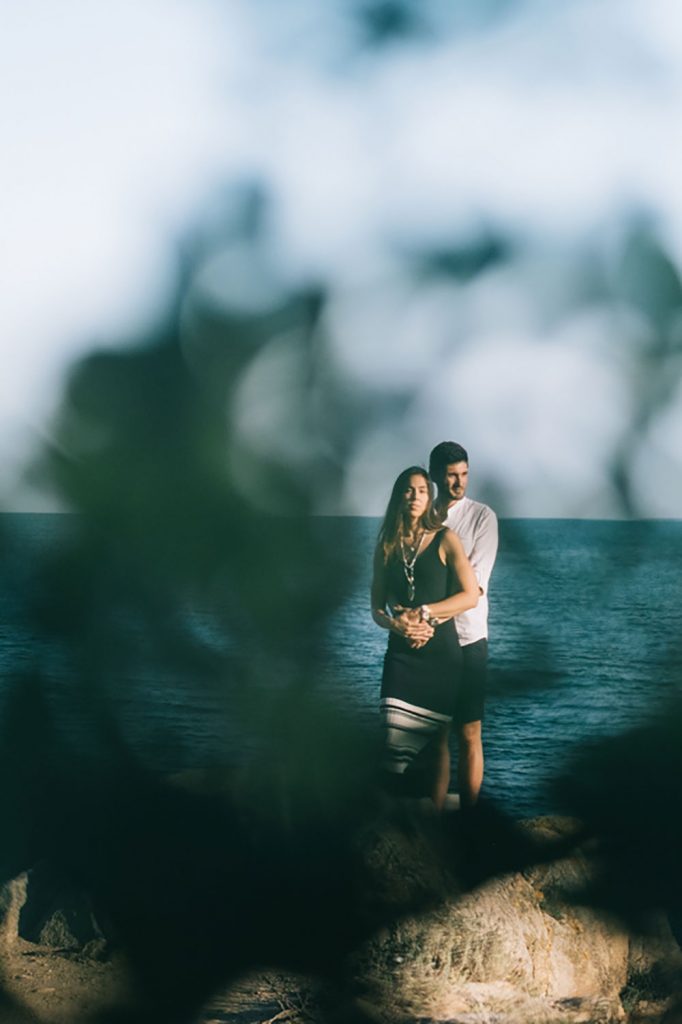 Sesión de fotos preboda en a playa