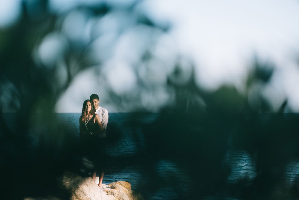 Sesión de fotos preboda en a playa