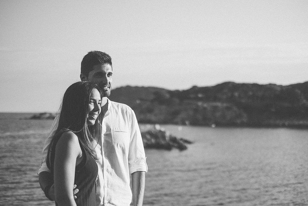 Sesión de fotos preboda en a playa